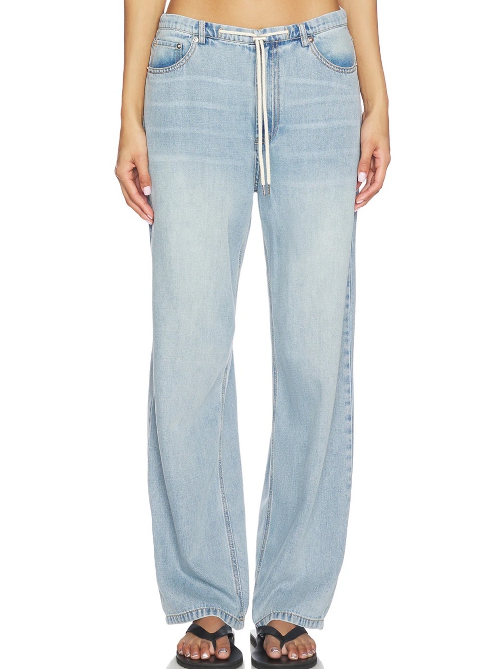 Rails Normandie Wide‎ Leg Jean Classic Light Blue